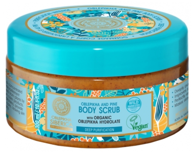 Natura Siberica Oblepikha Purification Intense Gommage Corps à l'Argousier et au Pin 300 ml Natura Siberica Oblepikha Purification Intense Gommage Corps à l'Argousier et au Pin 300 ml
