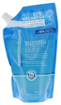 Bepanthen Derma Mildes Körper-Waschgel Nachfüllpack 400 ml Bepanthen Derma Mildes Körper-Waschgel Nachfüllpack 400 ml