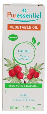 Puressentiel Castor Vegetable Oil (Ricinus Communis) Organic 50ml