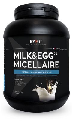 Eafit Muscle Construction Milk & Egg 95 Micellar 750g Eafit Muscle Construction Milk & Egg 95 Micellar 750g
