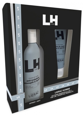 Lierac Homme Baume Après Rasage 75 ml + Mousse de Rasage 150 ml Offert Lierac Homme Baume Après Rasage 75 ml + Mousse de Rasage 150 ml Offert