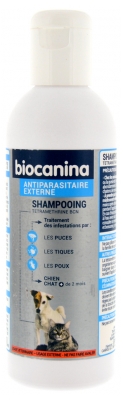 Biocanina Shampoing pour Chien et Chat 2 Mois et + 200 ml