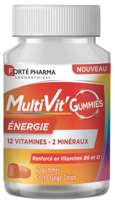 Forté Pharma Multivit' Énergie 60 Gommes Forté Pharma Multivit' Énergie 60 Gommes