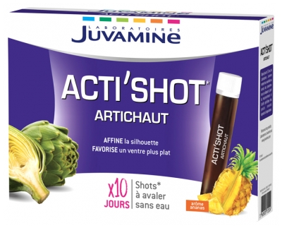Juvamine Acti'Shot Artichaut 10 Shots