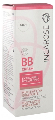 Incarose Extra Pure Hyaluronic BB Cream Multi-Activo SPF15 30 ml - Tinte: Light Incarose Extra Pure Hyaluronic BB Cream Multi-Activo SPF15 30 ml - Tinte: Light