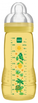 MAM Easy Active 2nd Age 330ml Bottle 6 Months and + MAM Easy Active 2nd Age 330ml Bottle 6 Months and +