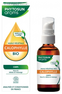 Phytosun Arôms Huile Végétale de Calophylle Bio 50 ml Phytosun Arôms Huile Végétale de Calophylle Bio 50 ml