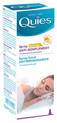 Quies Anti-Ronflement Spray Buccal 70 ml Quies Anti-Ronflement Spray Buccal 70 ml