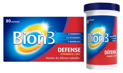 Bion 3 Défense 80 Comprimés Bion 3 Défense 80 Comprimés