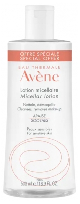 Avène Les Essentiels Lotion Micellaire 500 ml dont 25% Offert Avène Les Essentiels Lotion Micellaire 500 ml dont 25% Offert
