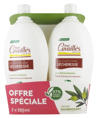 Rogé Cavaillès Pflege Intimtoilette Trockenheit 2er-Pack x 500 ml Rogé Cavaillès Pflege Intimtoilette Trockenheit 2er-Pack x 500 ml