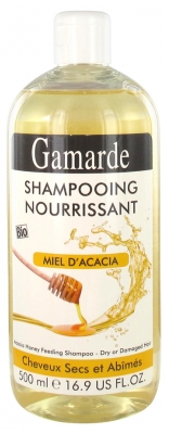 Gamarde Shampoing Nourrissant Miel d'Acacia Cheveux Secs et Abîmés Bio 500 ml Gamarde Shampoing Nourrissant Miel d'Acacia Cheveux Secs et Abîmés Bio 500 ml