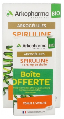 Arkopharma Arkogélules Spiruline Bio 150 Gélules + 45 Gélules Offertes Arkopharma Arkogélules Spiruline Bio 150 Gélules + 45 Gélules Offertes