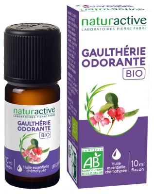 Naturactive Huile Essentielle Gaulthérie Odorante (Gaultheria fragrantissima Wall.) Bio 10 ml Naturactive Huile Essentielle Gaulthérie Odorante (Gaultheria fragrantissima Wall.) Bio 10 ml