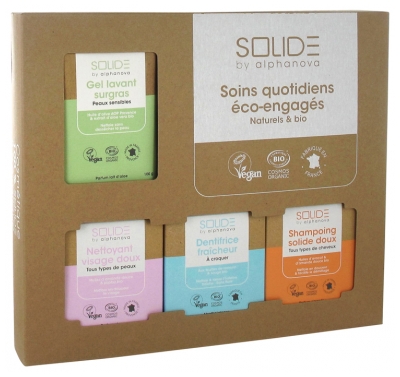 Alphanova Solide Discovery Set Sensitive Skin Organic Alphanova Solide Discovery Set Sensitive Skin Organic