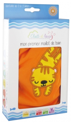 Eliott et Loup Maillot de Bain Couche - Version : Tigre Eliott et Loup Maillot de Bain Couche - Version : Tigre