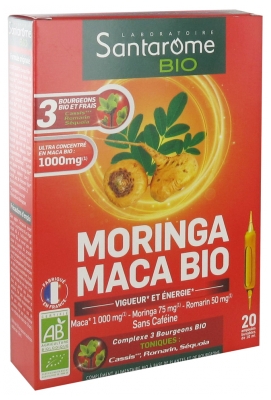 Santarome Bio Organic Moringa Maca 20 Phialls Santarome Bio Organic Moringa Maca 20 Phialls
