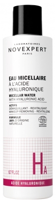 Novexpert Acide Hyaluronique Eau Micellaire Bio 200 ml