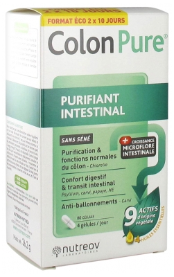 Nutreov Pure Colon Intestinal Purifier 80 Capsules