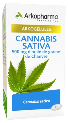 Arkopharma Arkocaps Cannabis Sativa 45 Gel-Caps