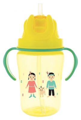 Dodie Straw Cup 18 Months and + 350ml - Colour: Yellow