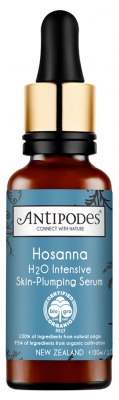 Antipodes Hosanna Sérum Repulpant H2O Intense Bio 30 ml