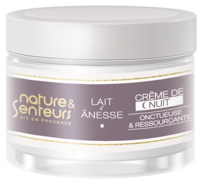 Nature & Senteurs Lait d'Ânesse Crème de Nuit Bio 40 ml