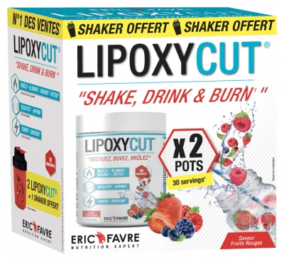 Eric Favre Lipoxycut 2 x 120g + Shaker Offered Eric Favre Lipoxycut 2 x 120g + Shaker Offered