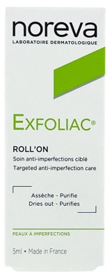 Noreva Exfoliac Roll-On Targeted Anti-Impefection Treatment 5ml