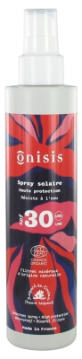 Onisis Sunscreen Spray High Protection SPF30 Organic 200ml