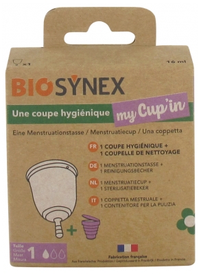 Biosynex My Cup'in Hygienic Cup Misura 1