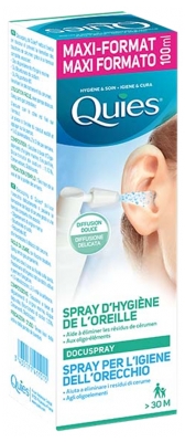 Quies Docuspray Spray per l'Igiene delle Orecchie 100 ml