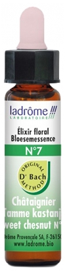 Ladrôme Bach Flowers Floral Elixir N°7: Sweet Chestnut Organic 10ml