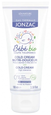 Eau de Jonzac Bébé Bio Nutri-Gentle Cold Cream 100ml