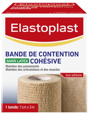 Elastoplast Cohesive Contention Bandage 7cm x 3m - Colour: Flesh