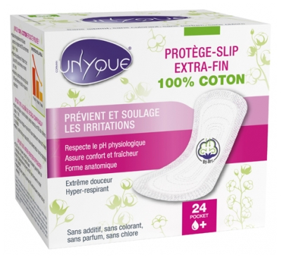 Unyque 24 Extrafine Panty-Liners Individual Pockets
