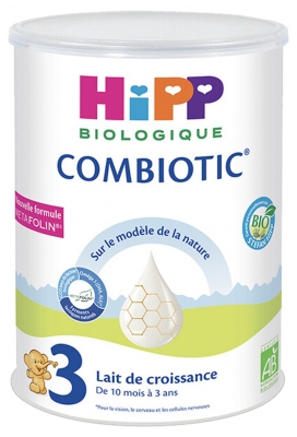 HiPP Combiotic 3 Growth da 10 Mesi a 3 Anni Organic 800 g