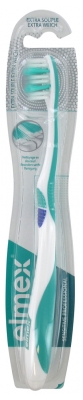 Elmex Sensitive Professional Toothbrush Extra Supple - Colour: Green - Blue Elmex Sensitive Professional Toothbrush Extra Supple - Colour: Green - Blue