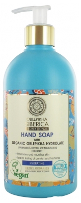 Natura Siberica Oblepikha Hydrating Hand Soap with Organic Oblepikha Hydrolate 500ml