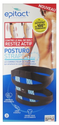 Epitact PosturoStrap Correcteur De Posture Taille Taille 3