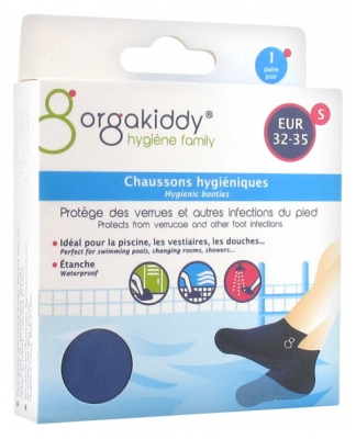 Orgakiddy Chaussons Hygiéniques 1 Paire - Taille : S