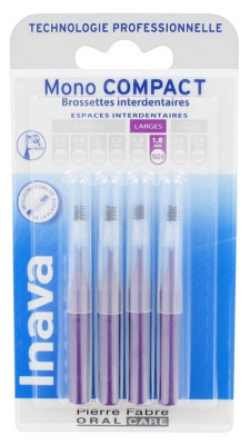 Inava Mono Compact 4 Interdental Brushes - Size: ISO5 1,8mm