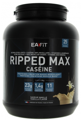 Eafit Ripped Max Caseine 750g - Flavour: Vanilla