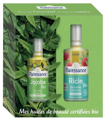 Natessance My Organic Certified Beauty Oils 2022 Set