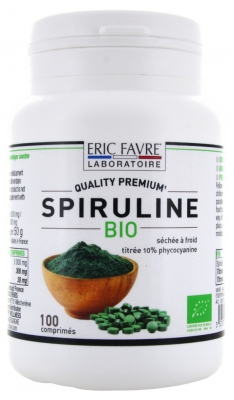 Eric Favre Spiruline Bio 100 Comprimés