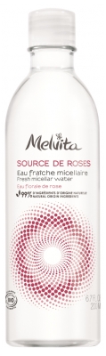 Melvita Source de Roses Fresh Micellar Water Organic 200ml