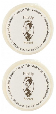 Pin Up Secret Precious Complexion Goat Milk Soap-Mask 2 x 110g