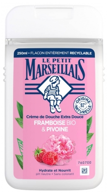 Le Petit Marseillais Douche Crème Extra Doux Framboise & Pivoine 250 ml