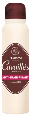 Rogé Cavaillès Absorb+ 48H Homme Anti-Transpirant Spray 150 ml