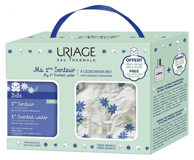 Uriage Baby My 1st Scented Water 50ml + Free Ultra-Gentle Wrap Cloth